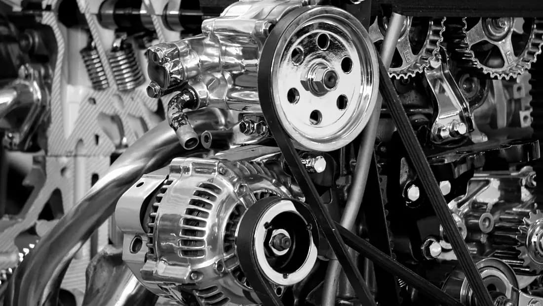 Genuine Nissan parts UAE — engine bay belts, pulleys, and service spare parts